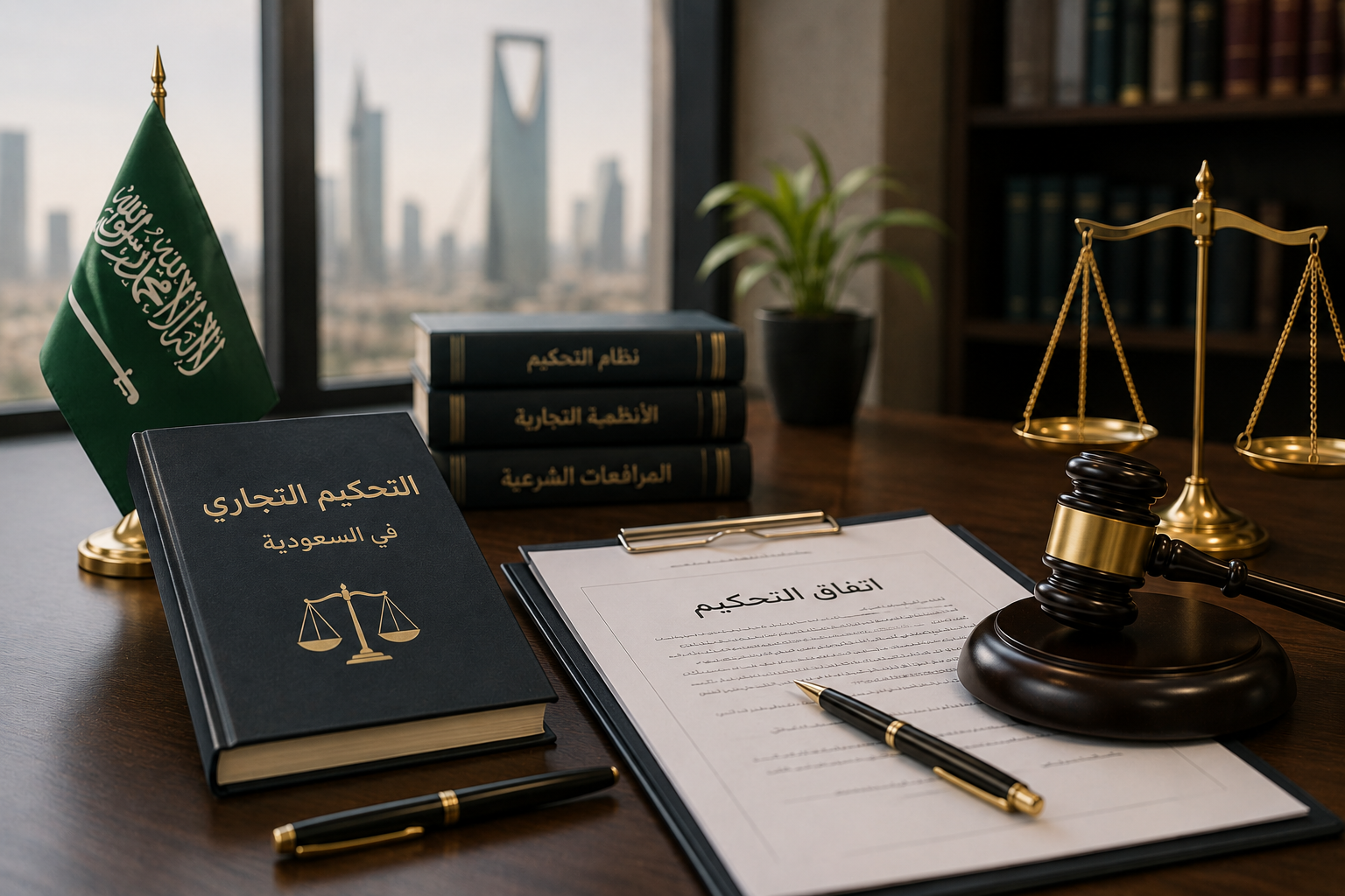 مقارنة توضح التحكيم التجاري بدلًا من التقاضي في السعودية