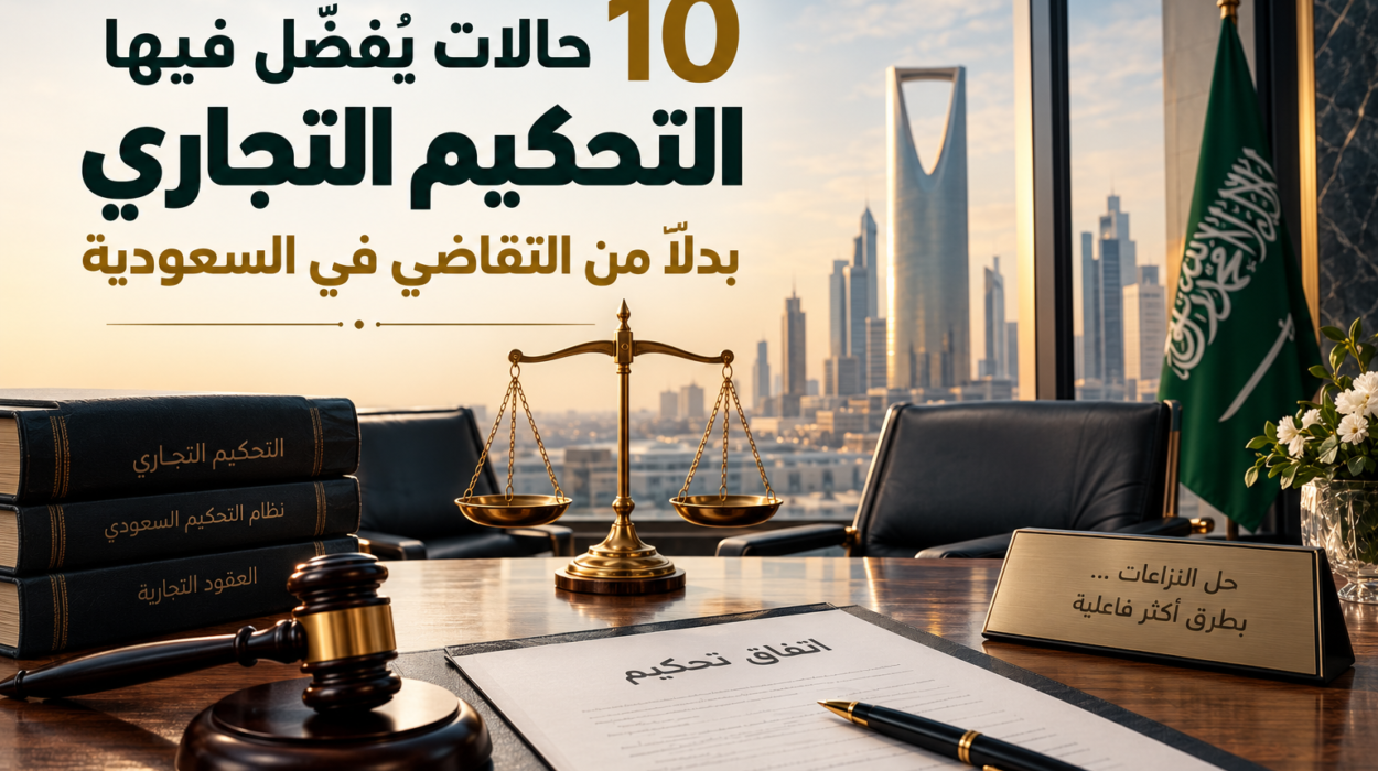 التحكيم التجاري بدلًا من التقاضي