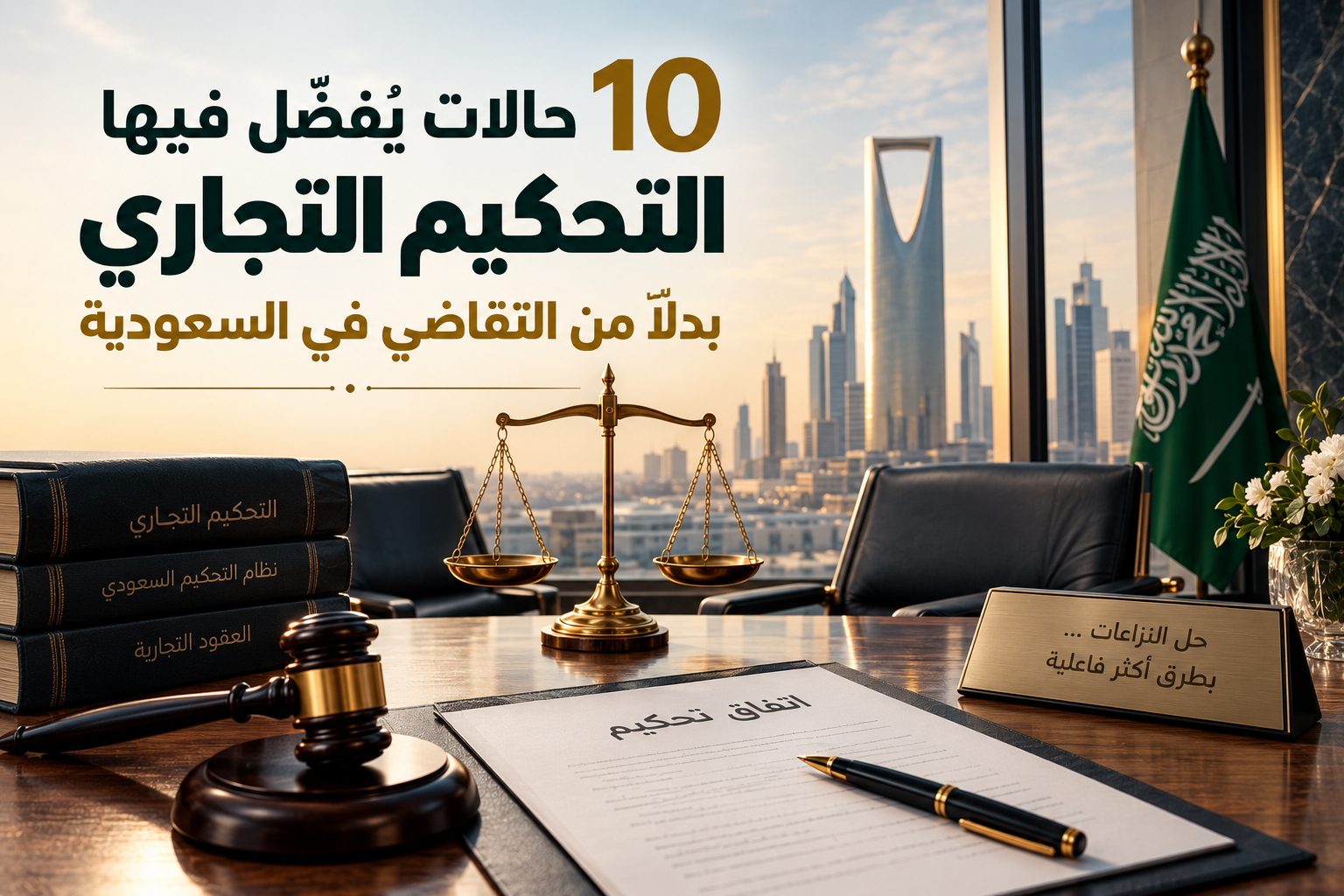 التحكيم التجاري بدلًا من التقاضي